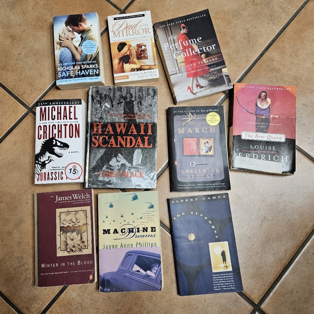 Lot of 9 Books